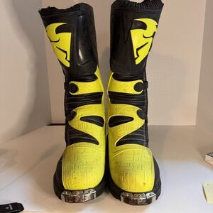 Thor Blitz XR Boots - Acid/Black - Adult Size US 13 Pre-owned